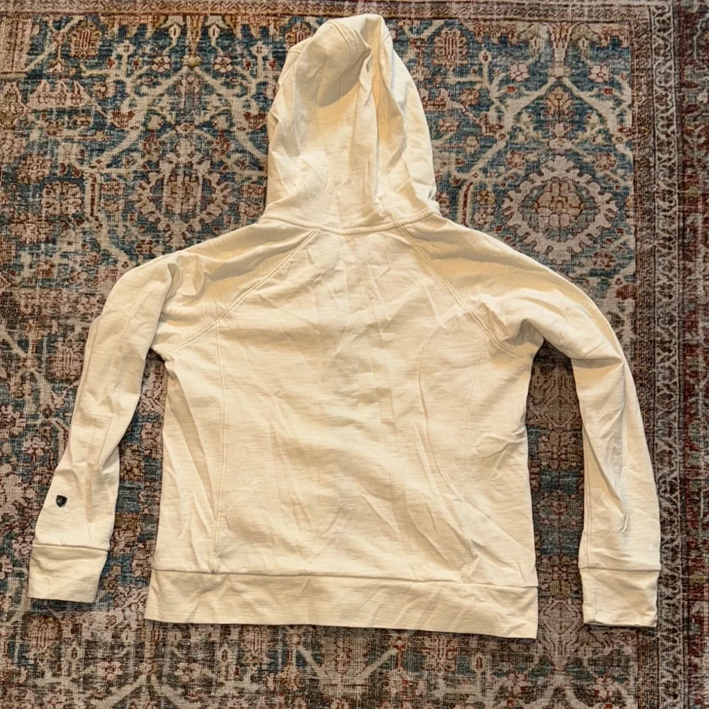 Kuhl Cream Hoodie Sweatshirt - Picture 5 of 11